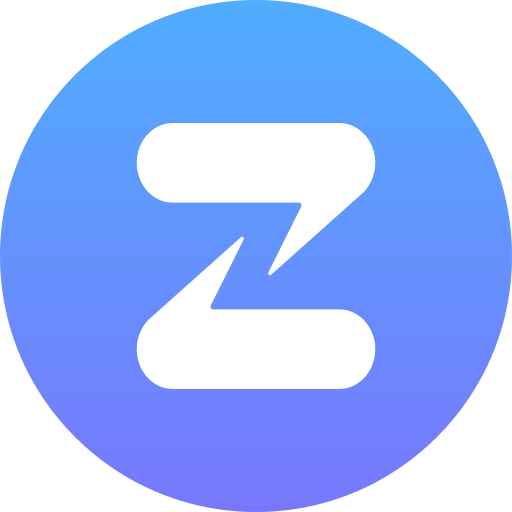 The Zulip logo. A stylized white 
